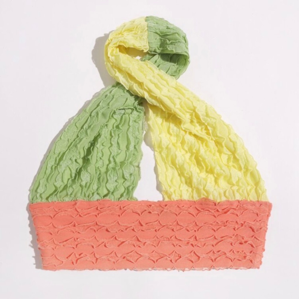 Trendy Cross halter top